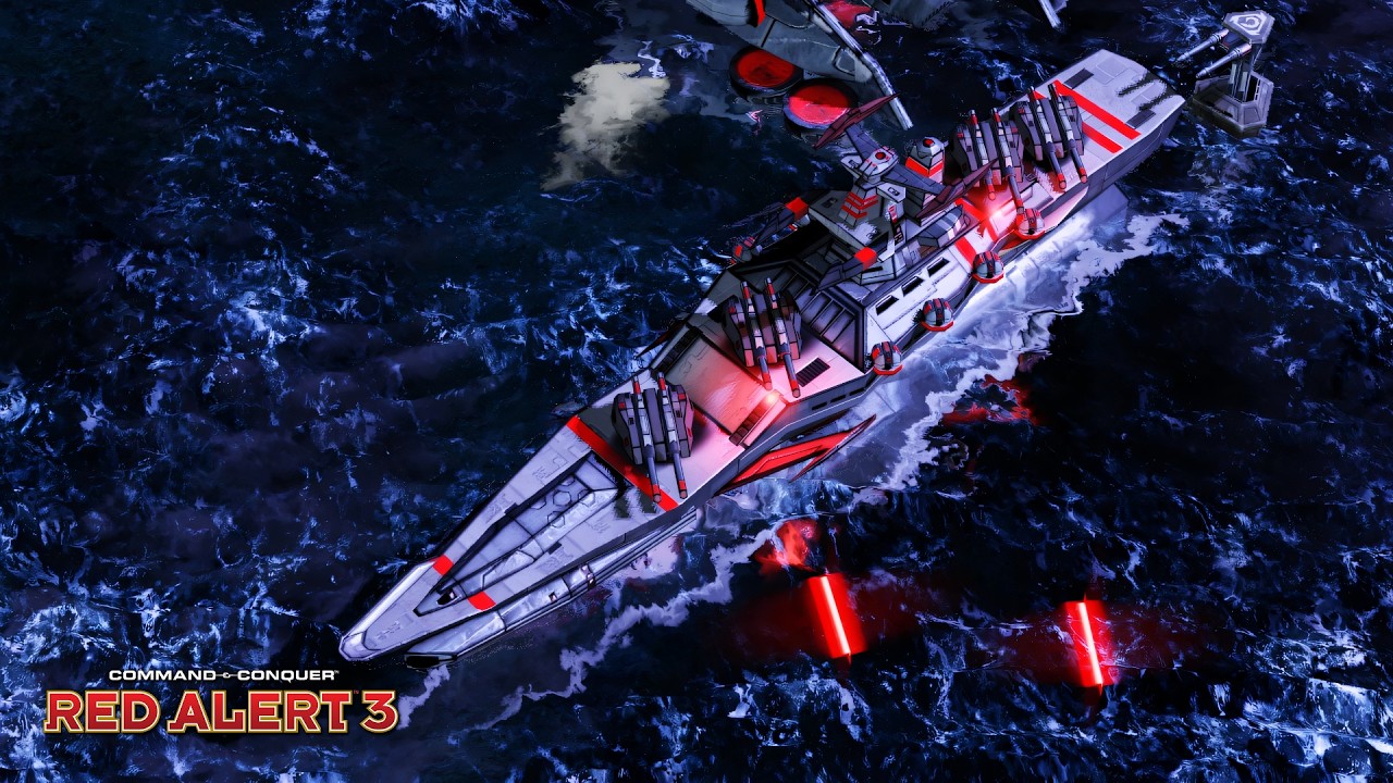 Red Alert 3 [Resurrection Mod] - NOD x GDI and Scrin vs 3 Red Alert 3 Factions QE AI