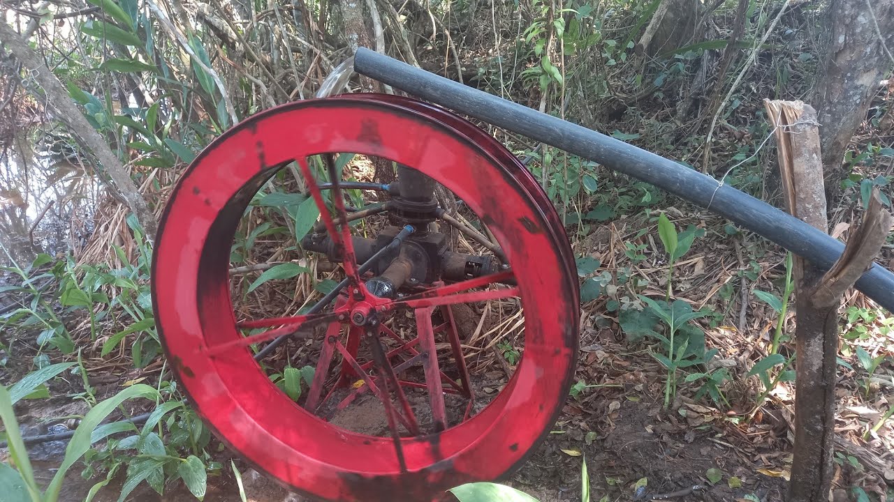 Como instalar uma roda de água