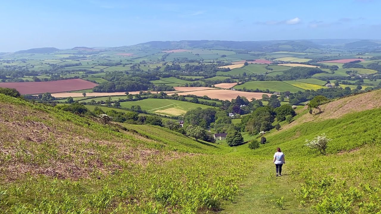 THE BEST VIEWPOINT ON THE QUANTOCK HILLS - TRENDLE RING