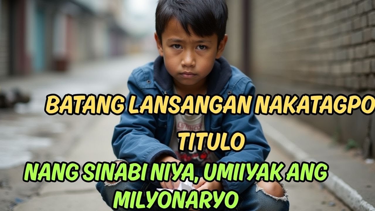 BATANG LANSANGAN NAKATAGPO TITULO NG MILYONARYO – Ano ang Hiningi Niya