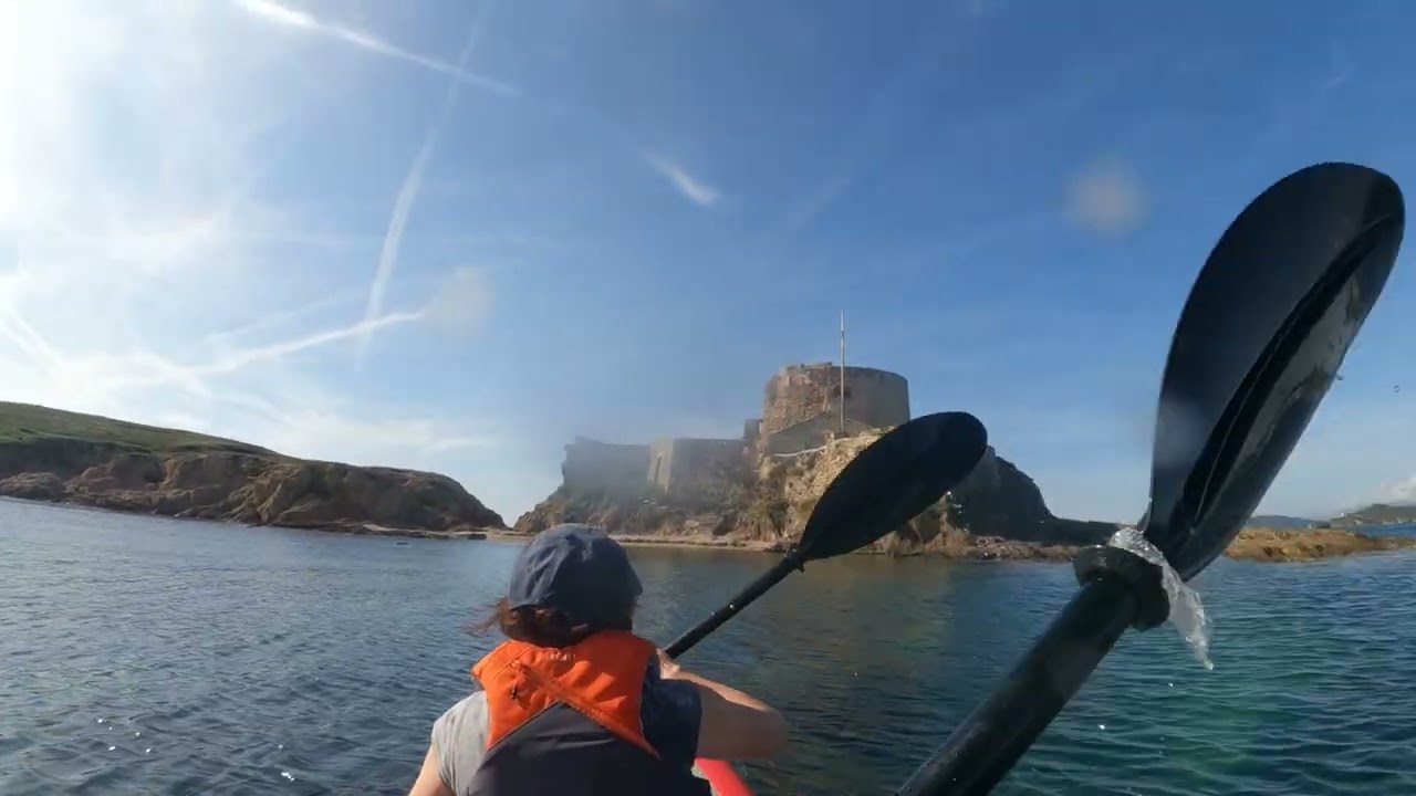 Ile de Porquerolles depuis presqu'ile de Giens