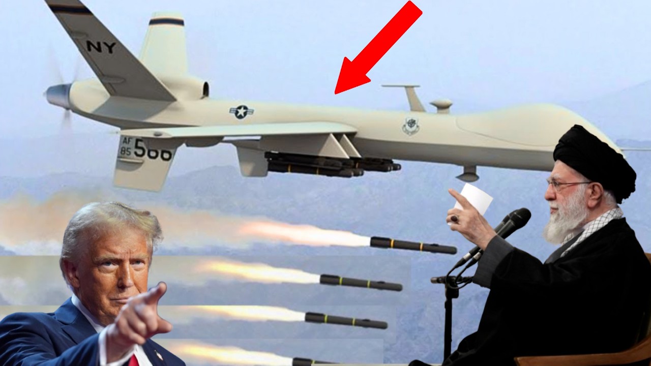 IYI DRONE YA AMERIKA YAHAHAMUYE IRAN🔥 MQ 9 REAPER ITEYE UBWOBA|IRAN NAYO YEREKANYE DRONE ZAYO ZIKAZE