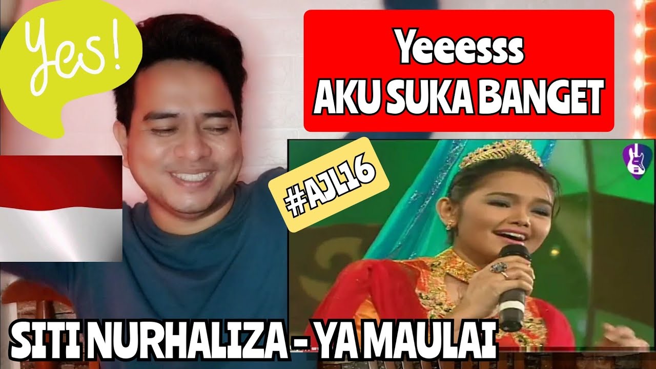 Reaction DATO' SITI NURHALIZA - YA MAULAI #AJL16 Tahun 2001 (KUPAS)