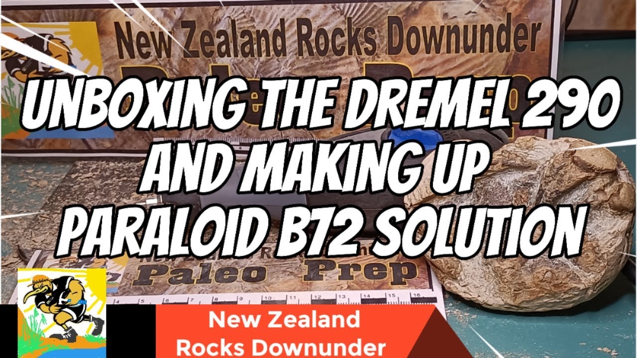 Unboxing Dremel 290 & Paraloid B72 mixing