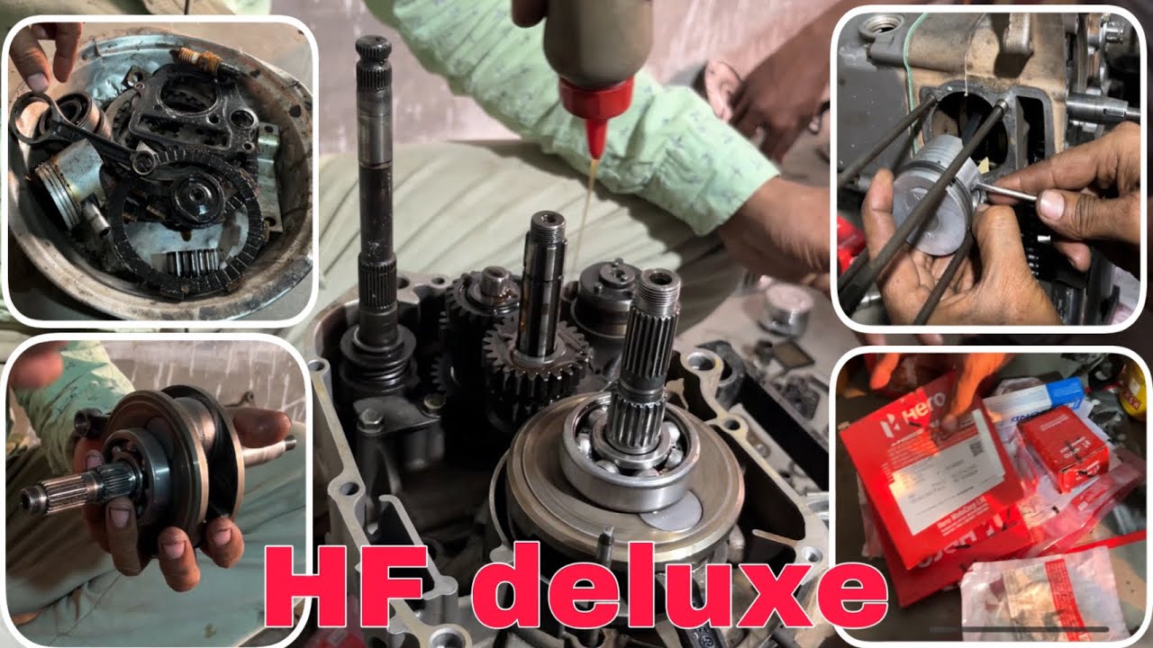 HF deluxe bike full engine fitting