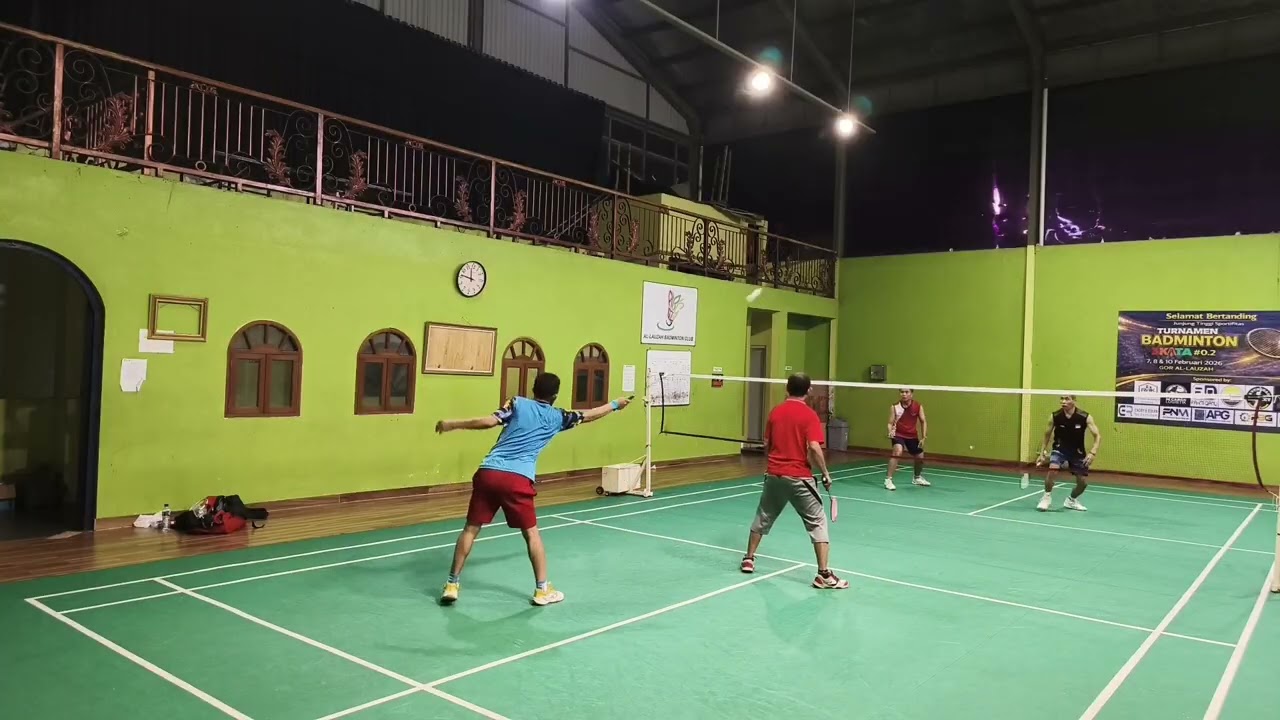 Muksin/Riyan🥇vs Zukri/Joko #Allauzah #BadmintonIndonesia #Badminton 🎗️✨🥊