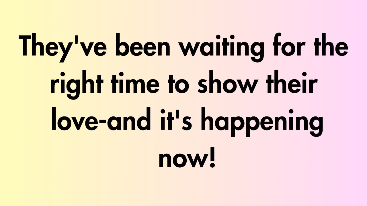 Angels say | They've been waiting for the right time to show their love-and it's... | Angel Message