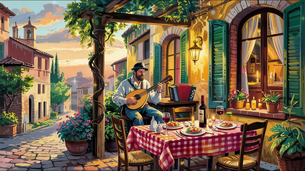 Pasta e Serenata 🍝🎶 | Romantic Italian Serenade Instrumental
