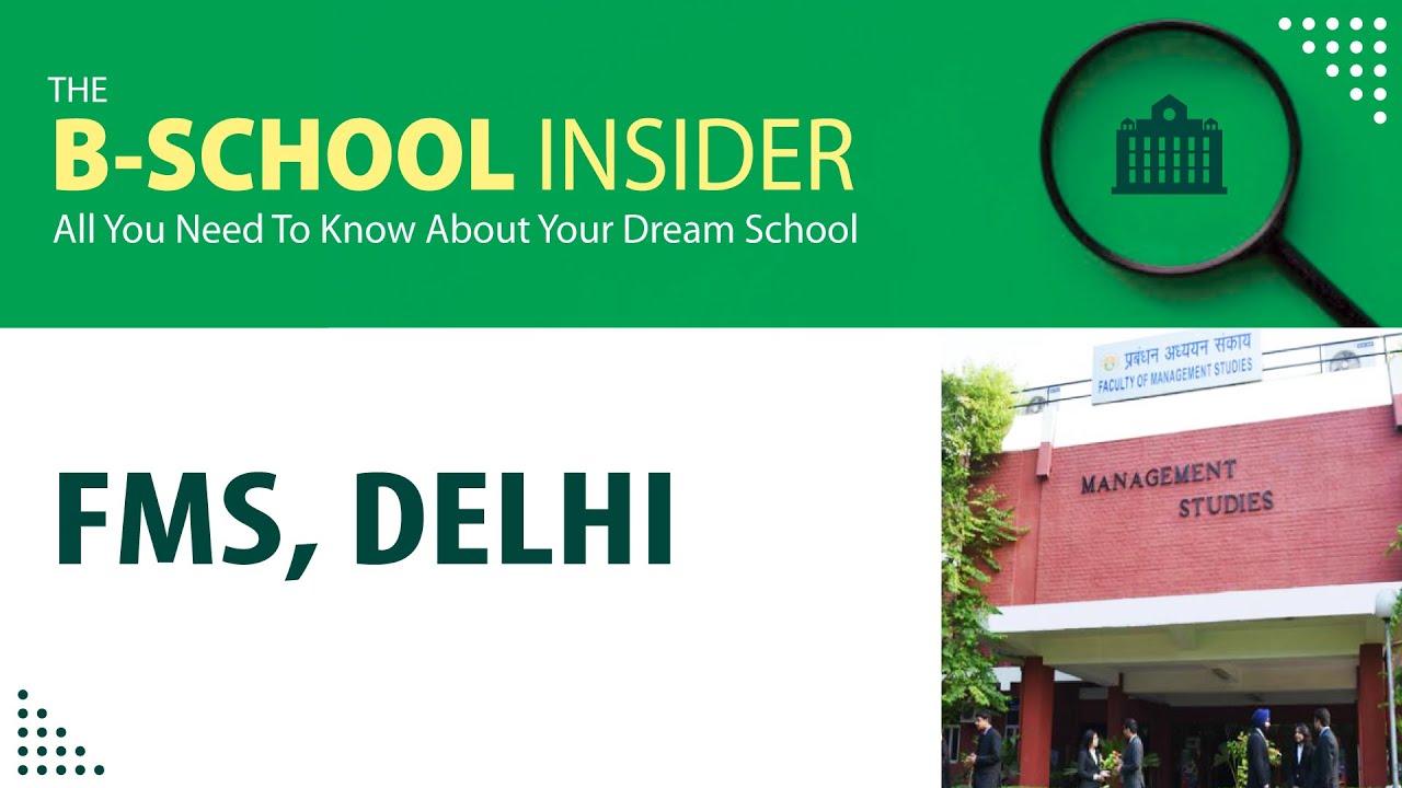 Is FMS Your Dream MBA Destination? Then watch this session