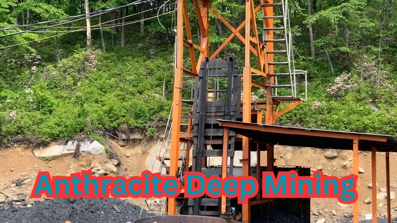 Anthracite Deep Mine, Hard Coal, Only in Eastern Pennsylvania!