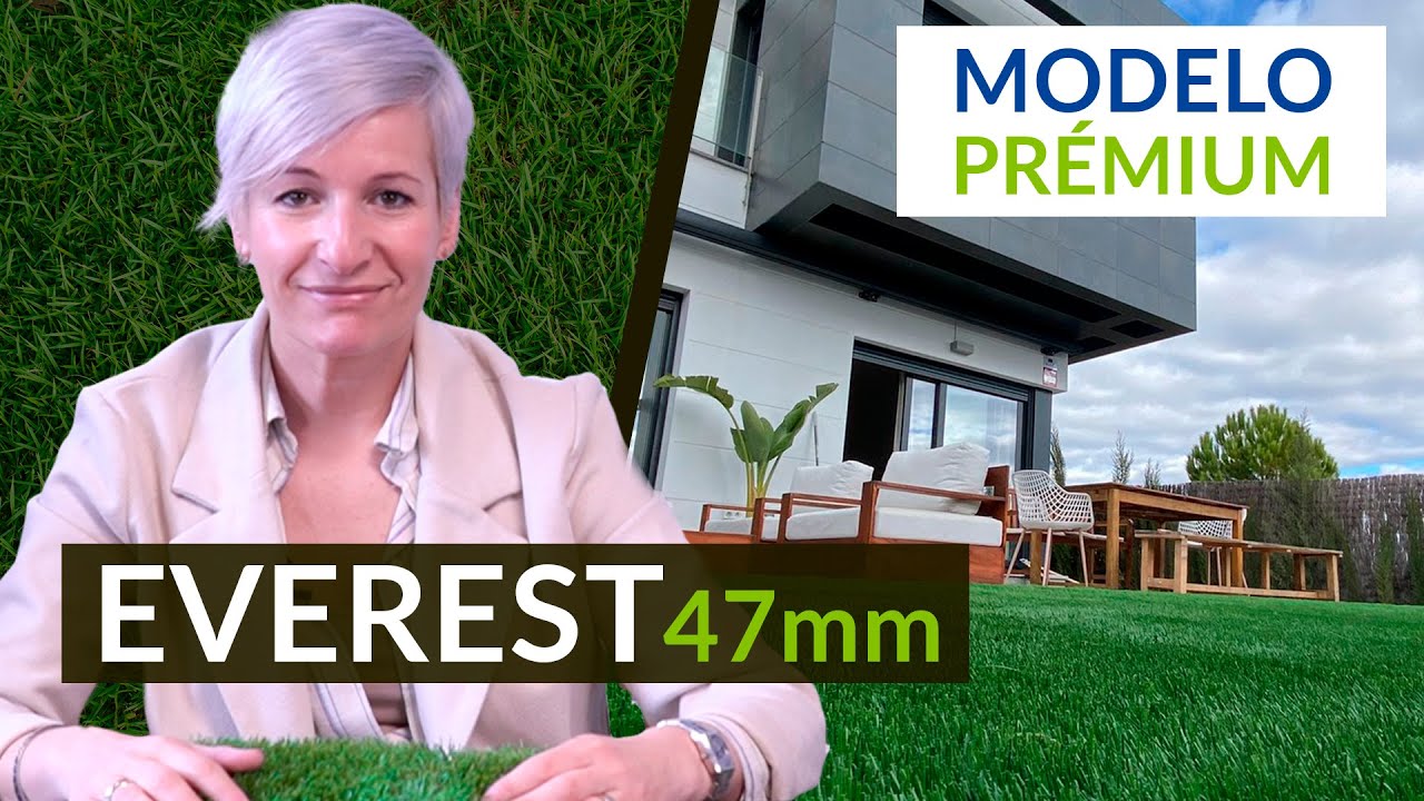 [ EVEREST 47 mm ] CÉSPED artificial de ALTA CALIDAD 🌱