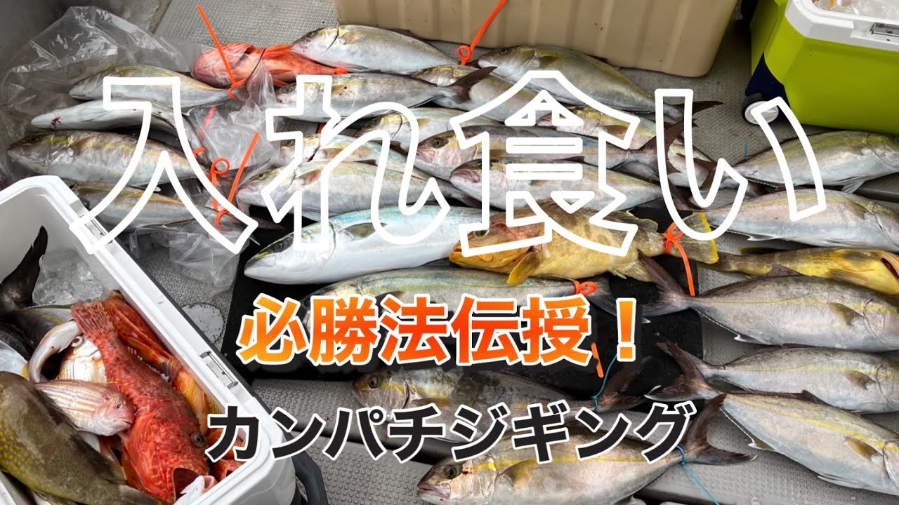 【2022冬】カンパチジギングで数釣りするなら1月2月。高知県遊漁船うぐるBOX
