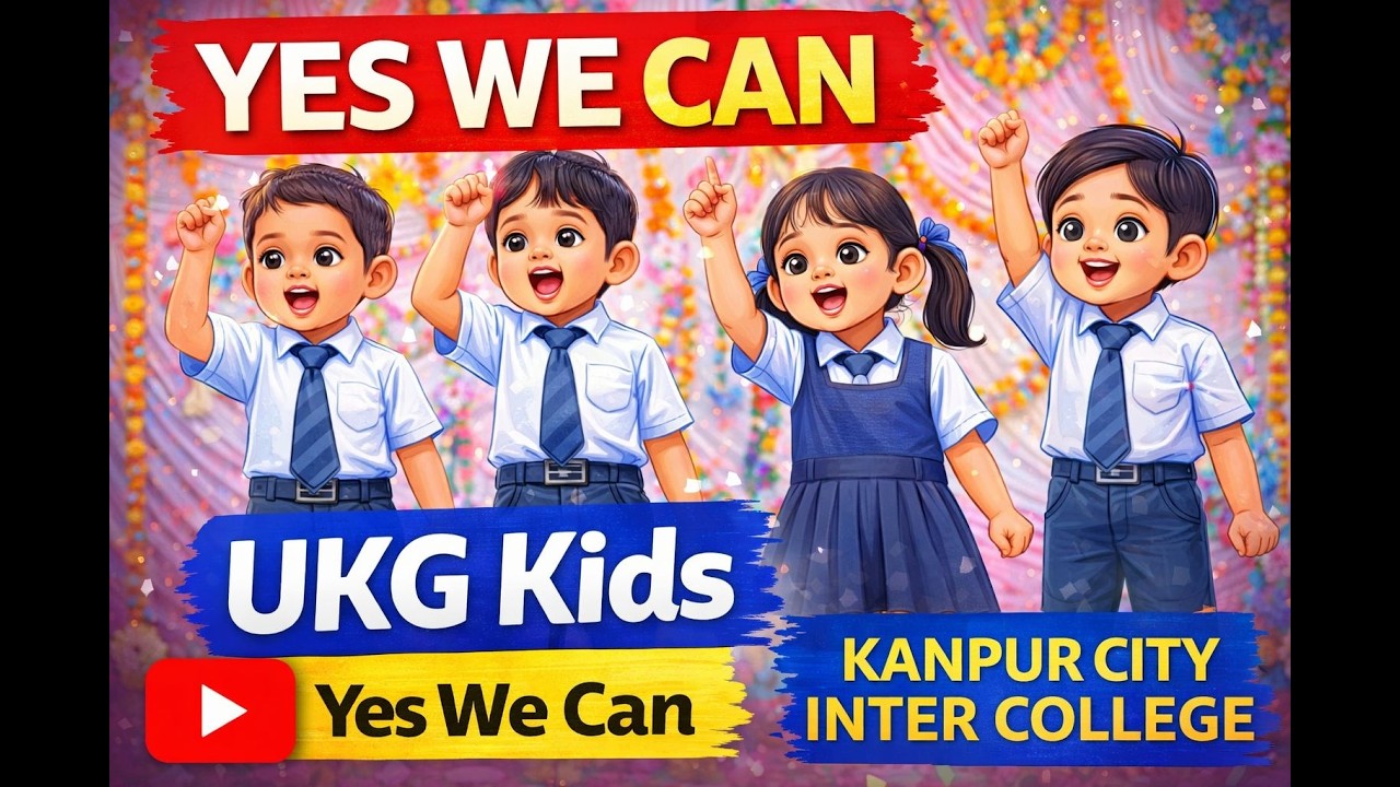 Yes We Can Song by UKG Students | Annual Function