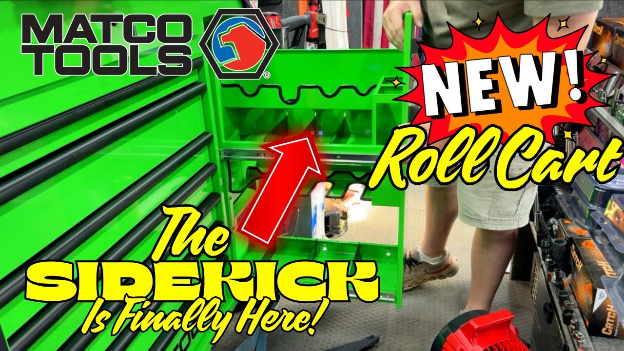 MATCO TOOLS Sidekick Roll Cart