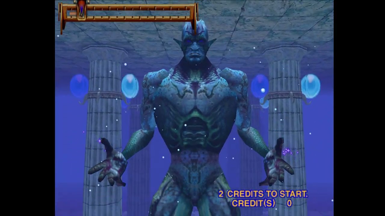 The Ocean Hunter - Arcade - last boss & ending
