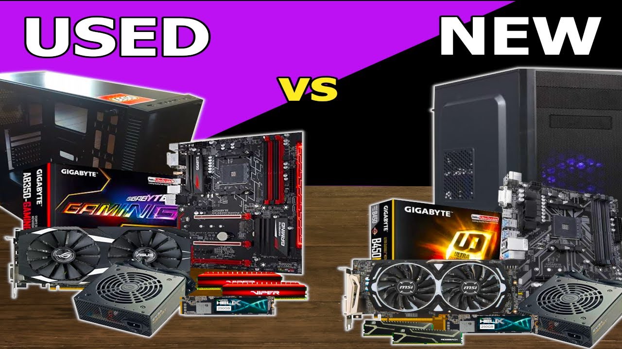 Used vs New PC Parts Build Guide -- $500 Build Budget