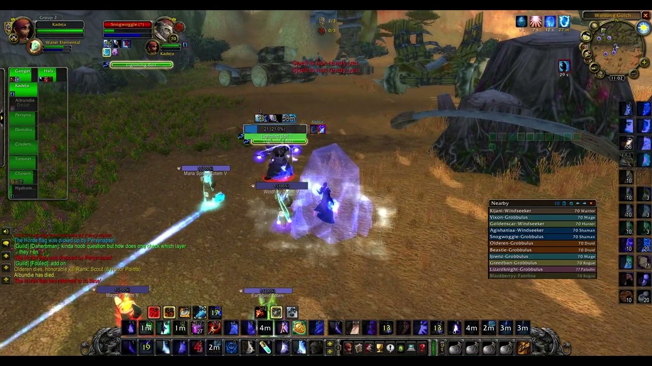 Kadeja: The Savior of Stormwind: WoW TBC Classic Frost Mage Battleground PvP