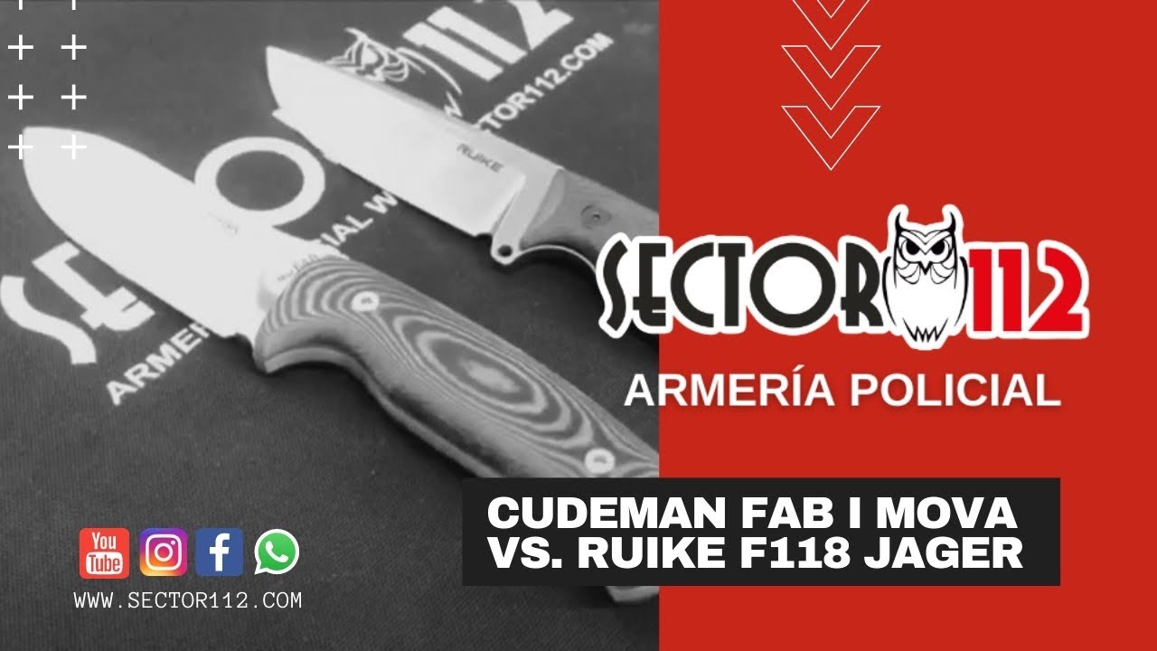 CUDEMAN FAB I MOVA vs. RUIKE F118 JAGER