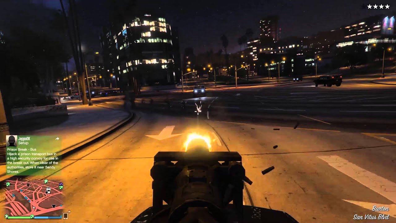 GTA Online: Benefactor Turreted Limo Gameplay