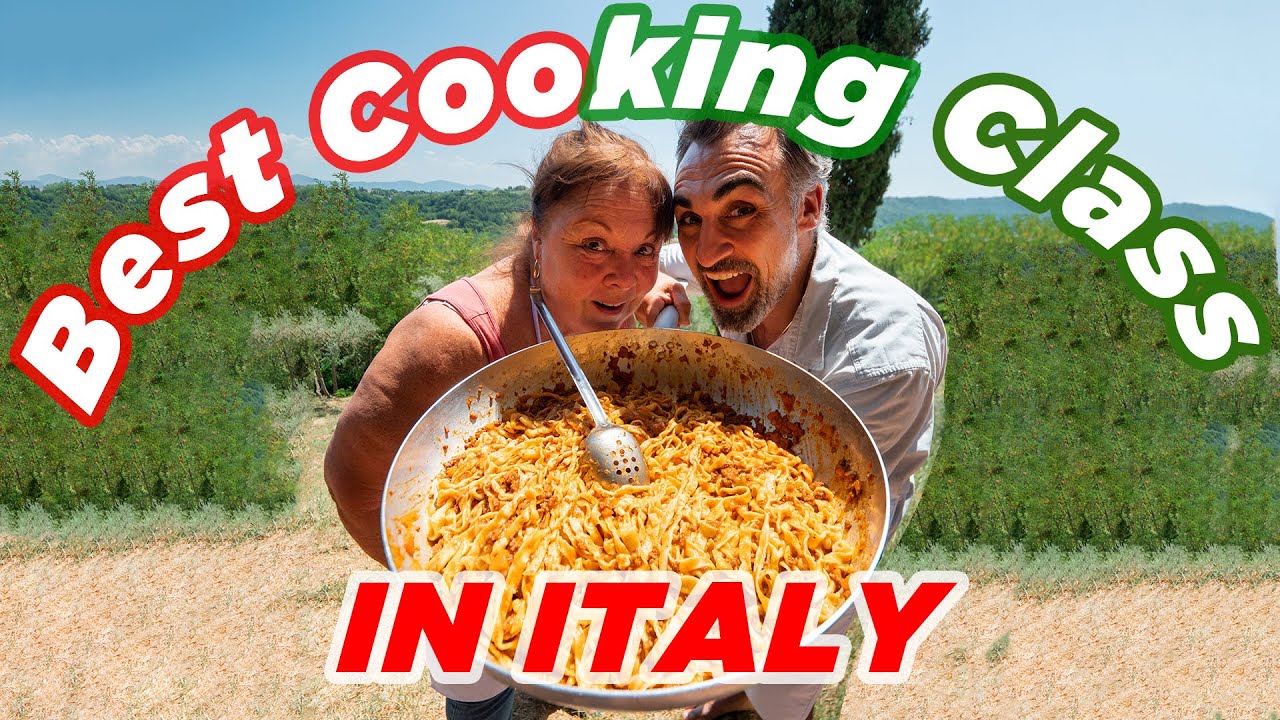 Best Cooking Class in Tuscany: Learning to Cook in Italy | Ep. 20 Month in the Making