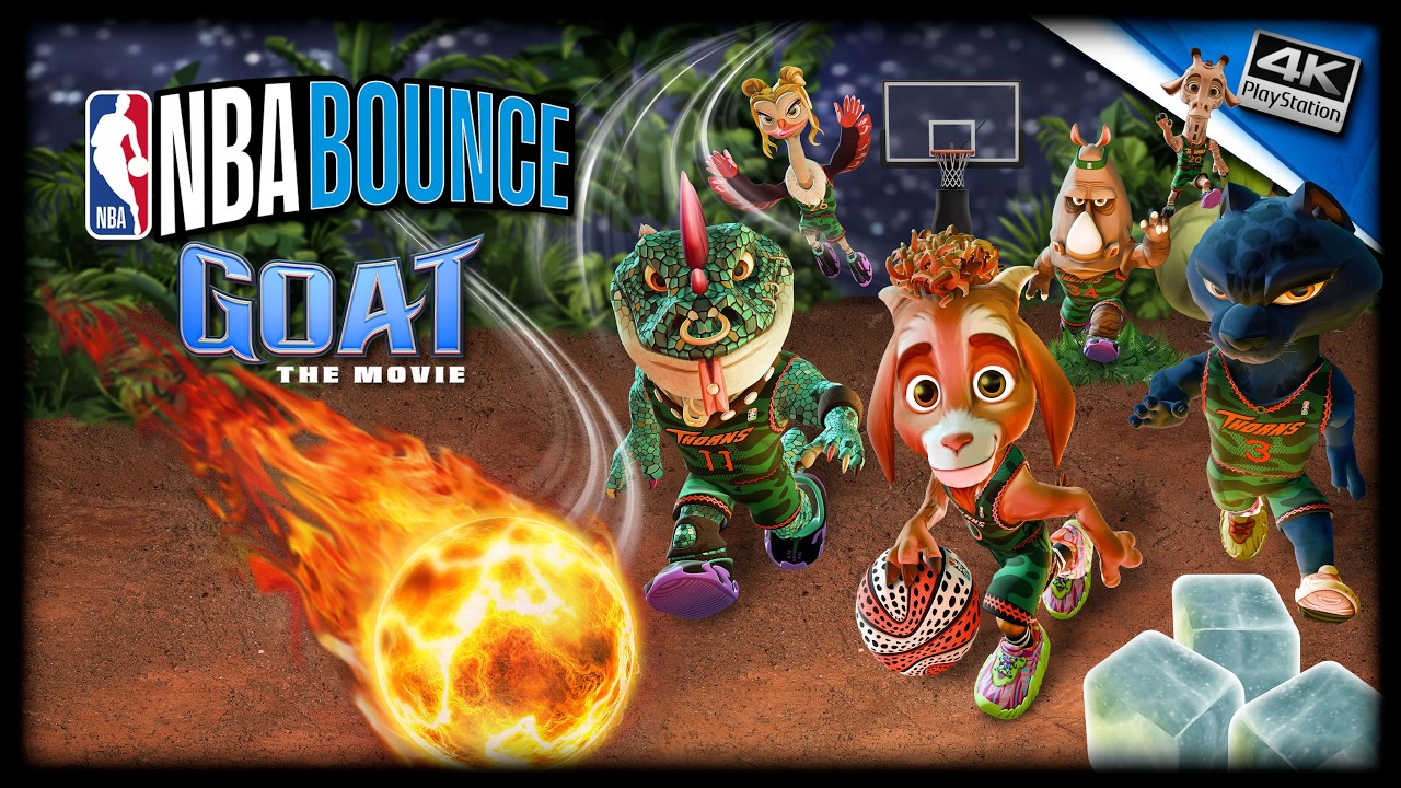 NBA BOUNCE - GOAT: The Movie (PS4/PS5) First Look at the new DLC - Gameplay