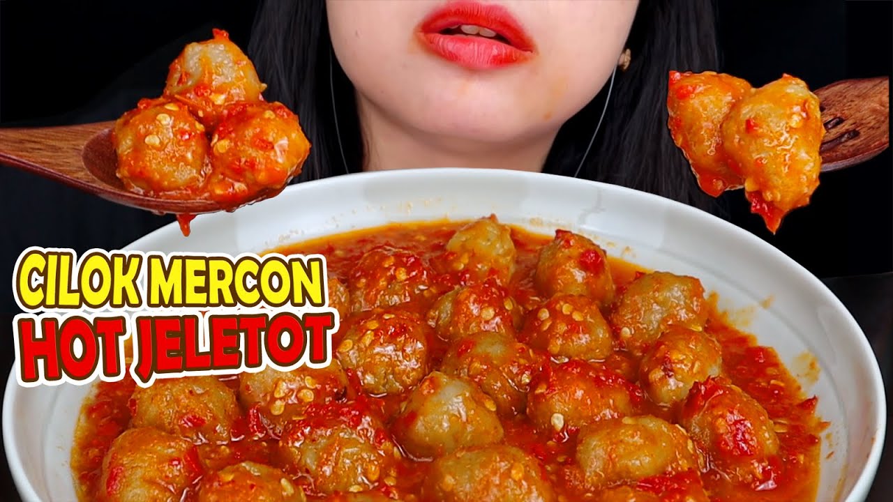 JANGAN DITIRU❗❗ ASMR CILOK MERCON HOT JELETOT🔥 PERUT AUTO MULES | MUKBANG ASMR INDONESIA