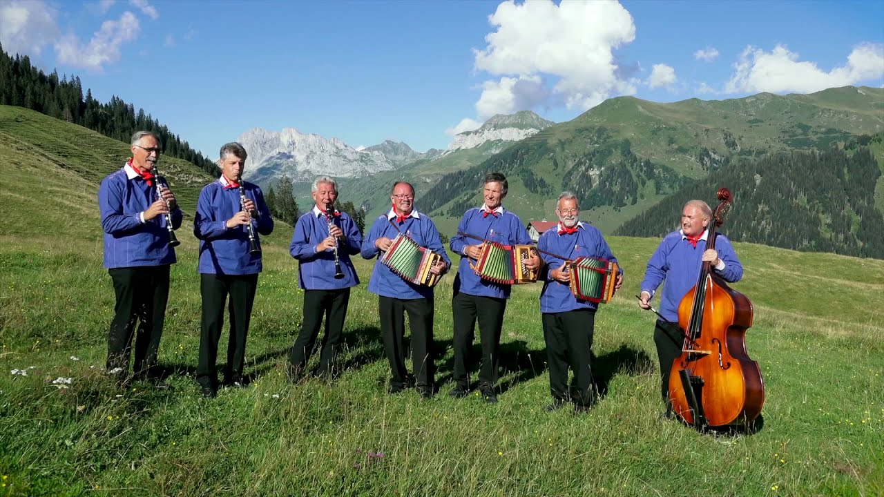 Jodlerquartett Rosenberg Prättigau und Kapelle Oberalp - Chum mit ins Prättigau
