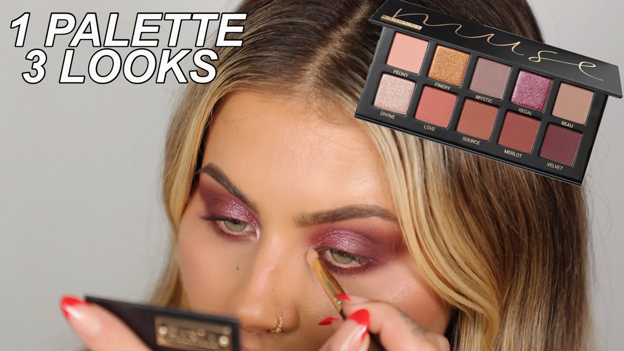 3 LOOKS 1 PALETTE - VIEVE MUSE PALETTE | JAMIE GENEVIEVE