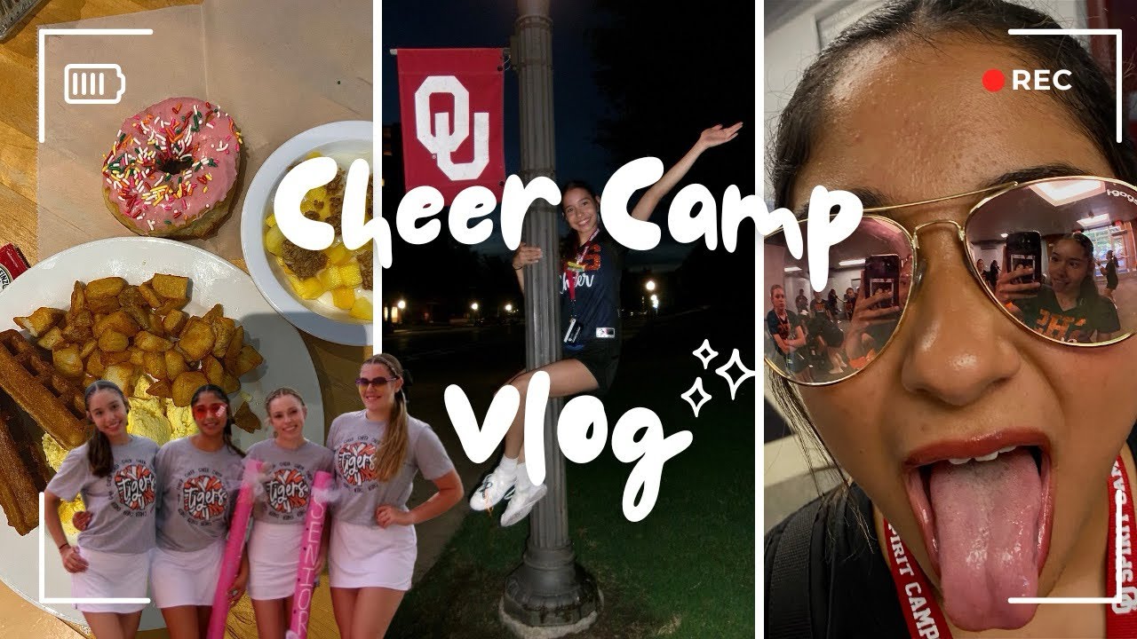 2025 UCA CAMP VLOG!!📣 | finally back from my two month break :)