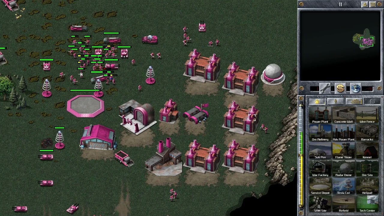 C&C RM RA: Mammoth Tank Army (Hard Skirmish)