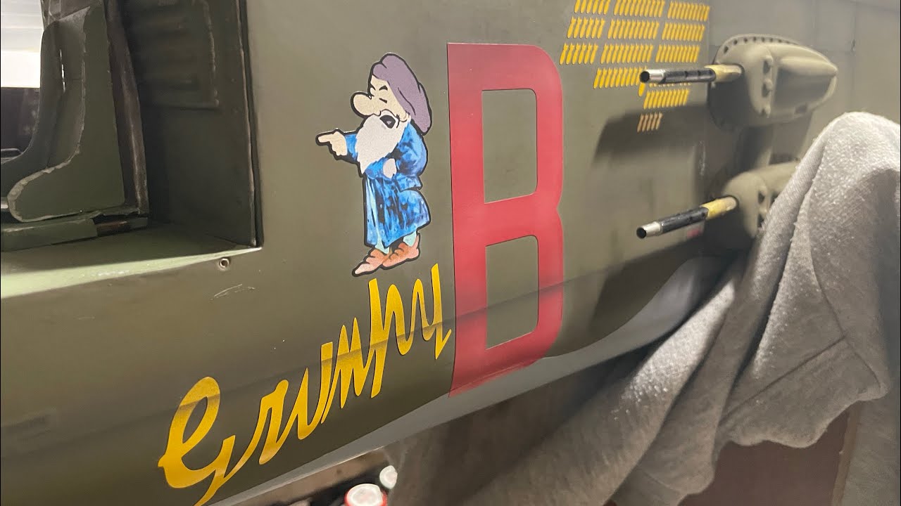 Project ‘Grumpy’ RAF 98sq Seagull B25 conversion + Hanger chat 