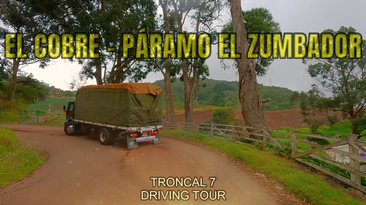 🌫️Ruta a las Nubes: De El Cobre al Páramo El Zumbador (Troncal 7) | DRIVING TOUR | VENEZUELA | 4K 🇻🇪