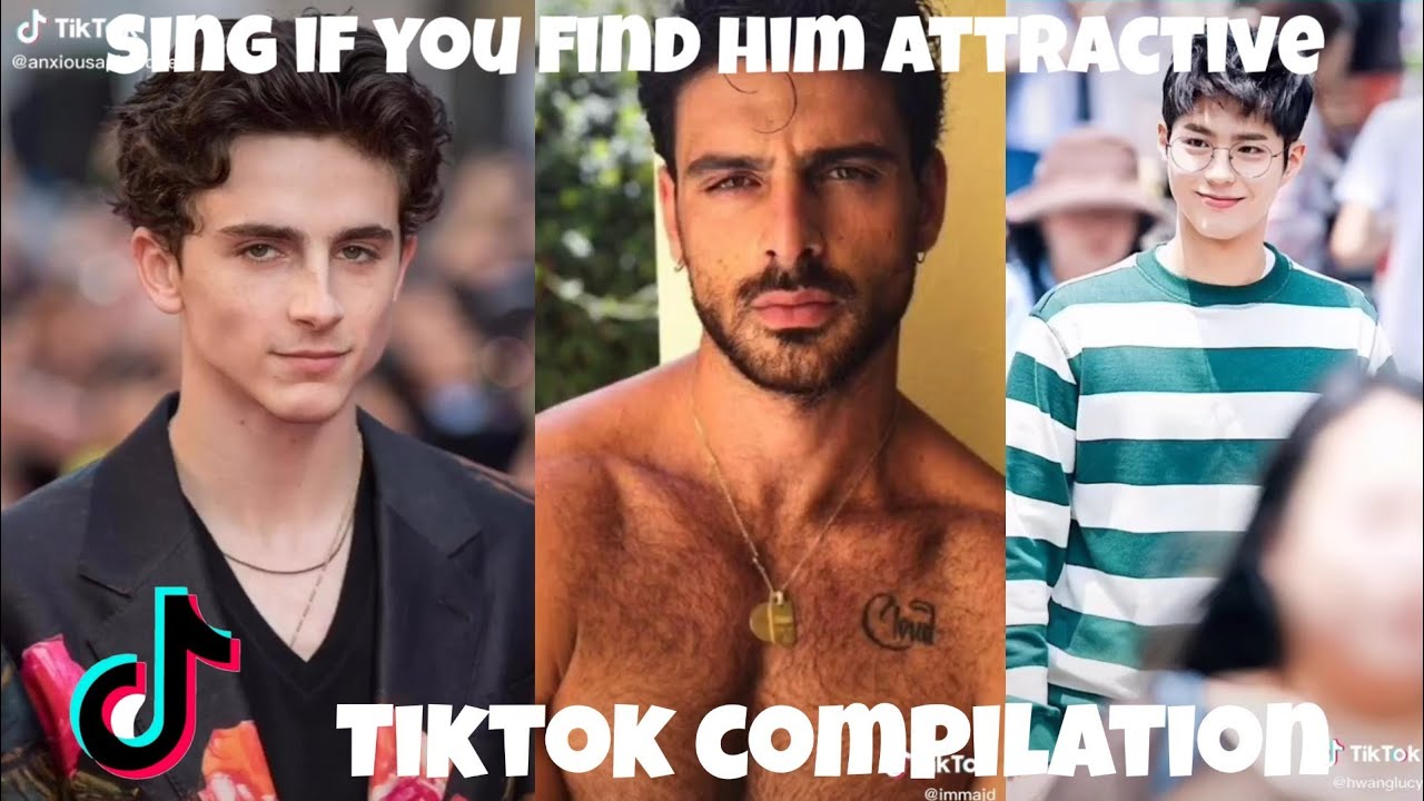 Sing if you find him attractive (Tiktok compilation)  | tinTok