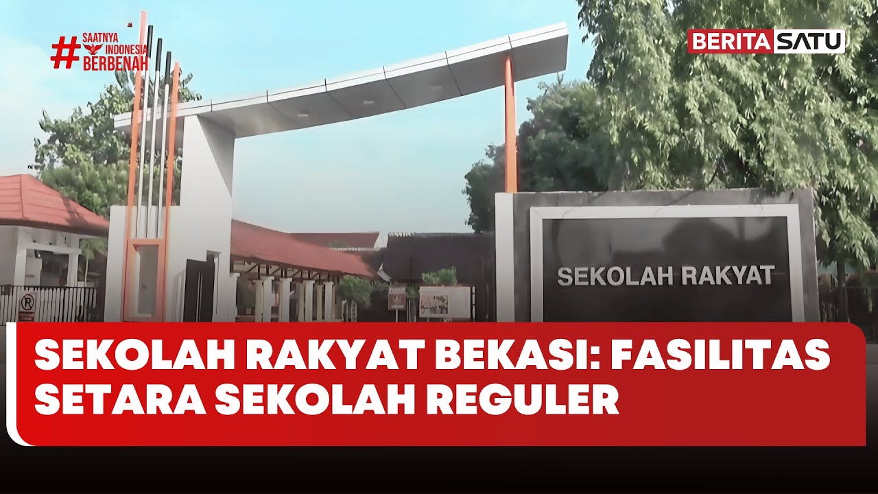 Sekolah Rakyat Bekasi: Fasilitas Setara Sekolah Reguler #Beritasatu