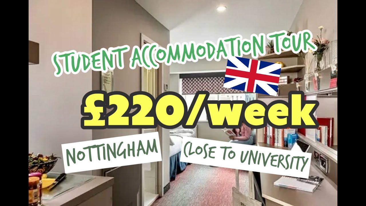 A student accommodation located next door to Nottingham Trent University - Talbot Street [Room Tour]
