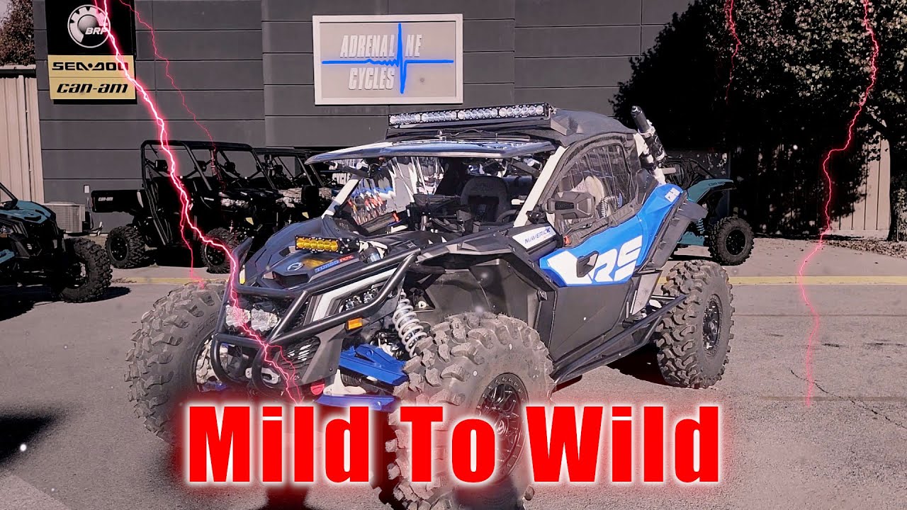 2022 Can AM X3 XRS RR Smart Shox the Ultimate Edition by Adrenaline Cycles