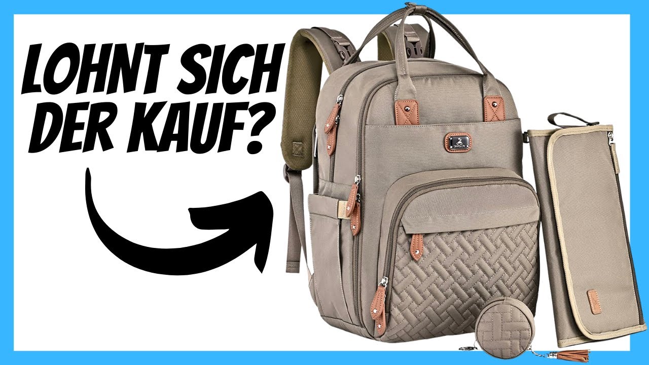 🏆 Dikaslon Wickelrucksack ▶ Beliebteste Wickeltasche im Test (2022)