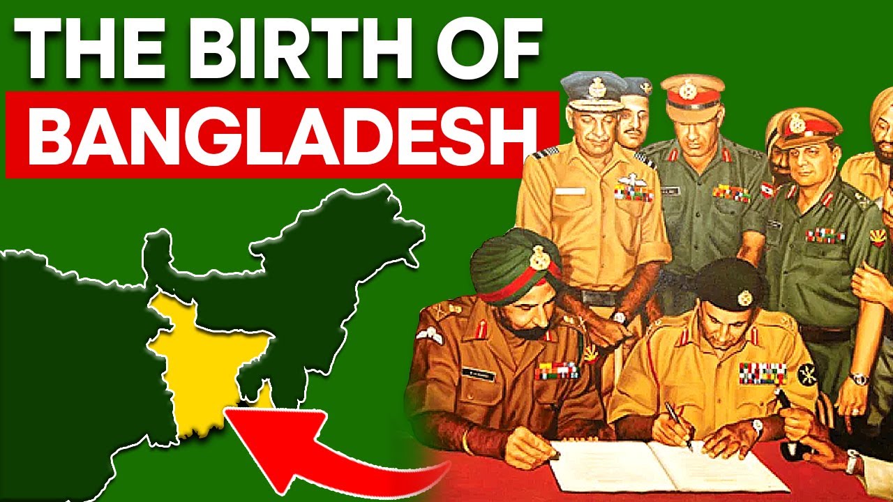 1971 का भारत-पाकिस्तान युद्ध , कैसे हुआ बांग्लादेश का जन्म? | The Birth of Bangladesh.