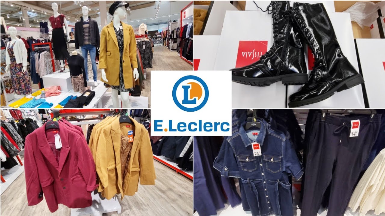 👢🧥LECLERC VÊTEMENTS CHAUSSURES NOUVELLE COLLECTION FEMME TISSAIA AUTOMNE HIVER 2022 ☃️