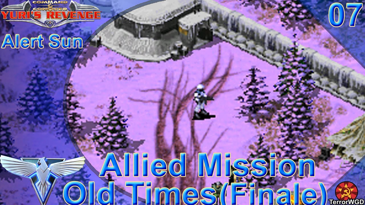 Red Alert 2│Yuri's Revenge│Alert Sun│Allied Mission 7│Old Times (Finale)