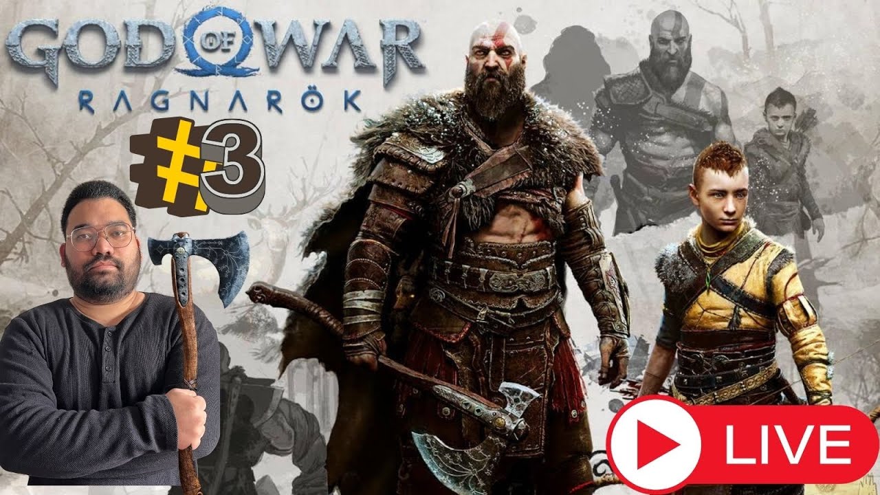 god of war ragnarok part 3 LIVE