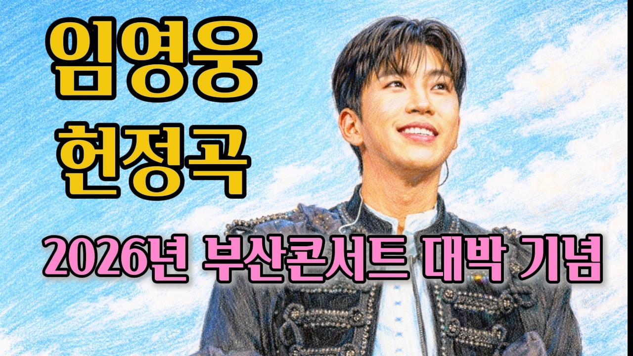 임영웅 2026년 부산콘서트 대박 기념 헌정곡 ' 부산에서 핀 겨울꽃 | 눈물 없이는 들을 수 없는 전율의 정통 트로트#트로트 #임영웅 #영웅시대