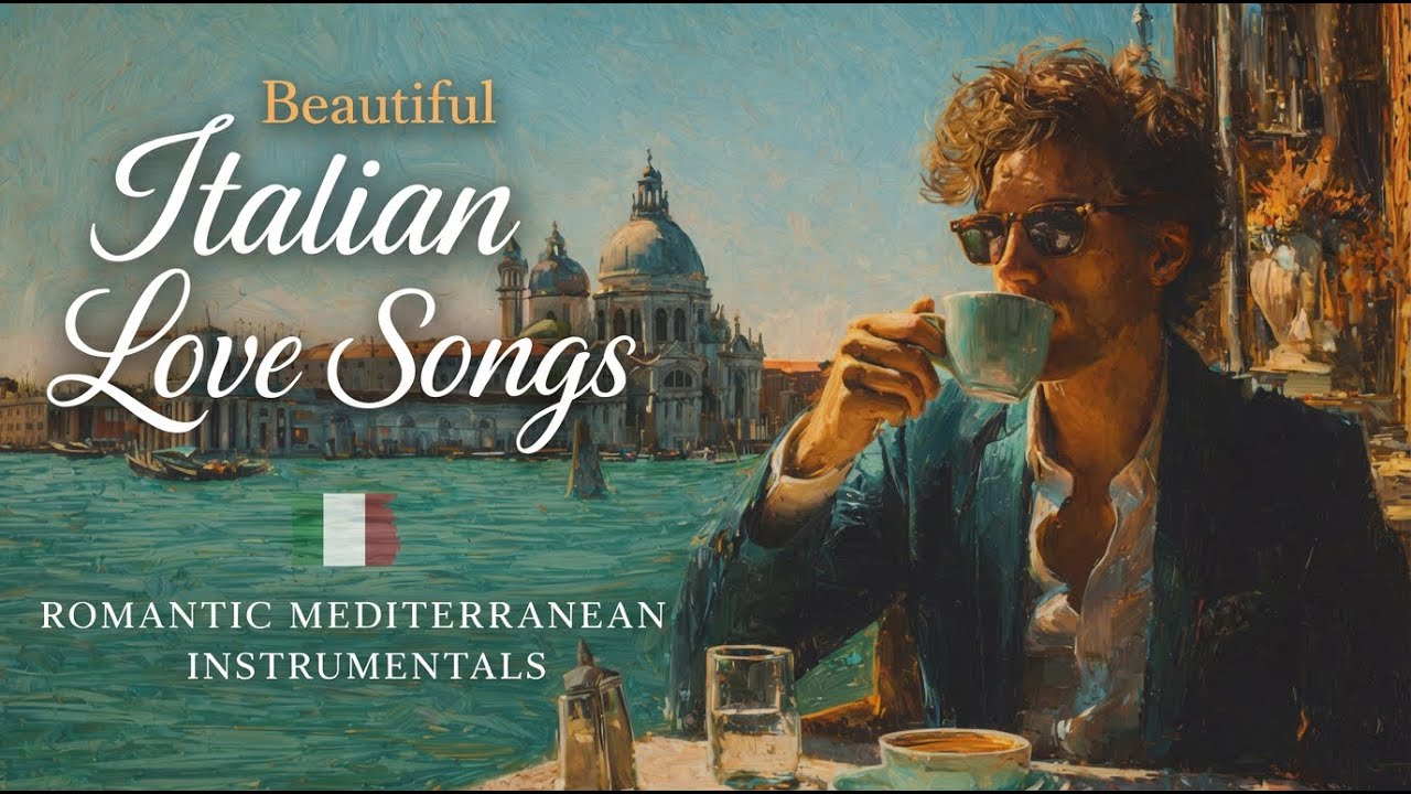 Música Italiana Instrumental Romántica 🏡🇮🇹 | Relax, Paz y Elegancia Mediterránea