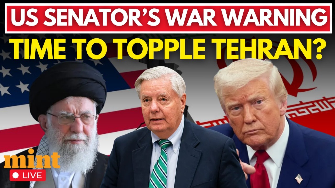 Senator Graham In Israel LIVE | US Senator Issues Stark Warning on Iran | Trump | Khamenei
