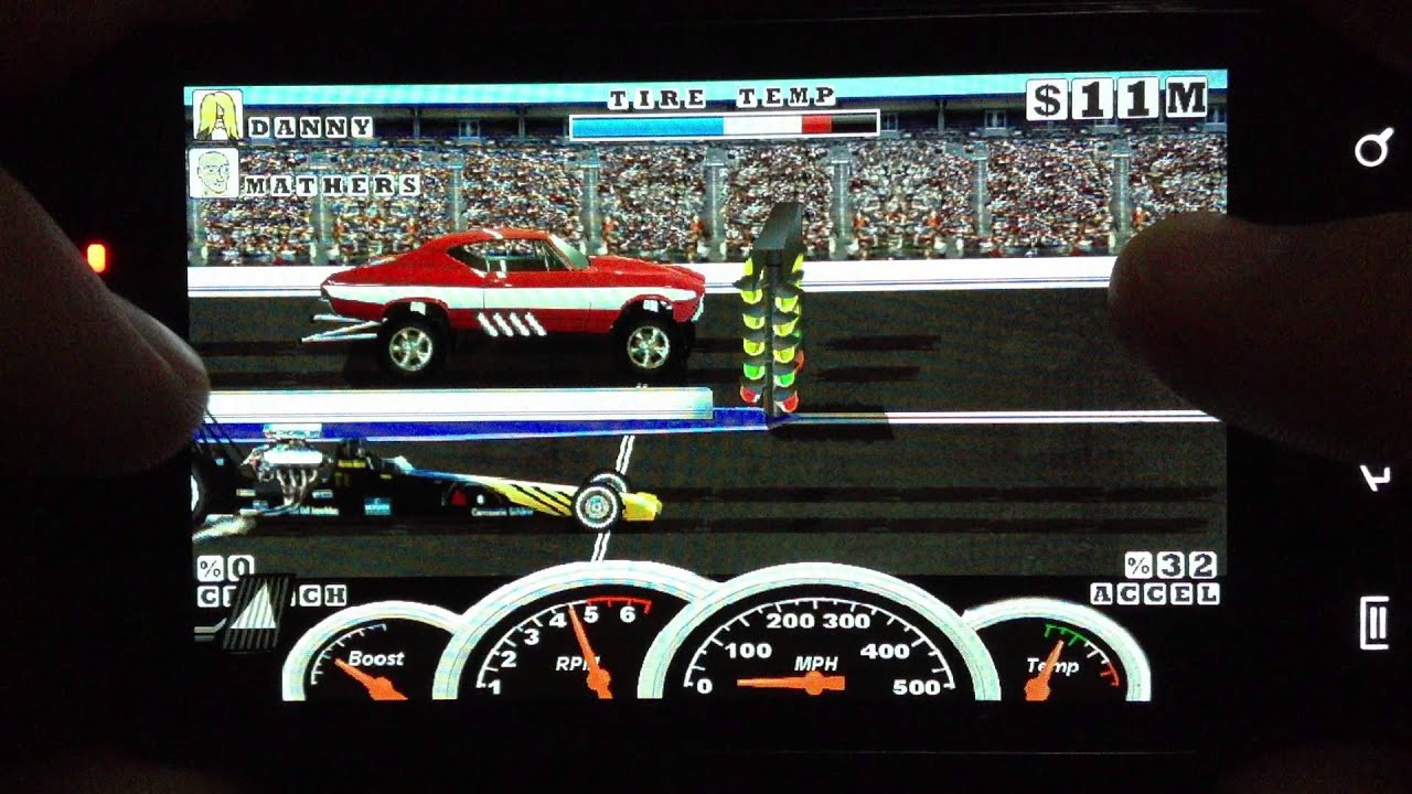 Burn Out Drag Racing
