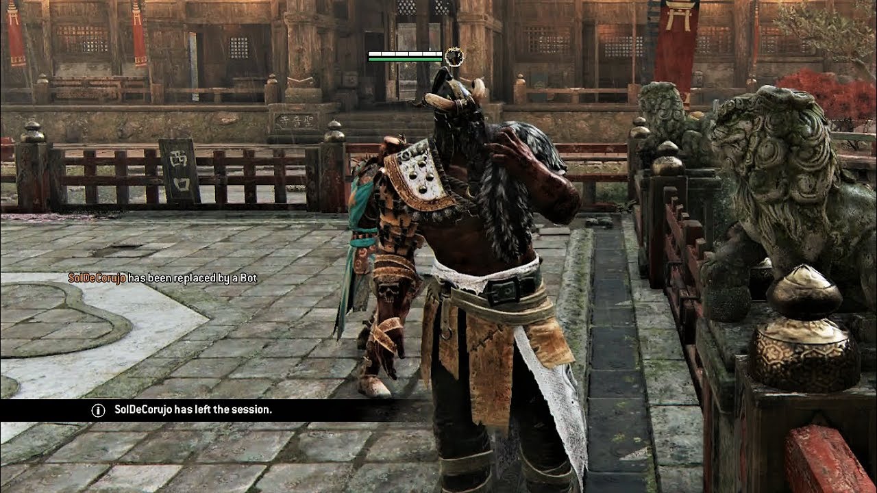 [For Honor] .... Has left the session