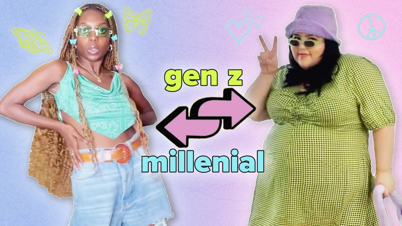 Gen Z vs. Millennial Style Swap