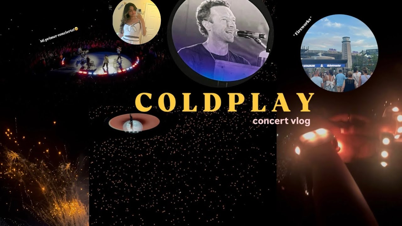🪩 Coldplay Concert Vlog ✨ | Mi primera vez viéndolos en vivo ✨