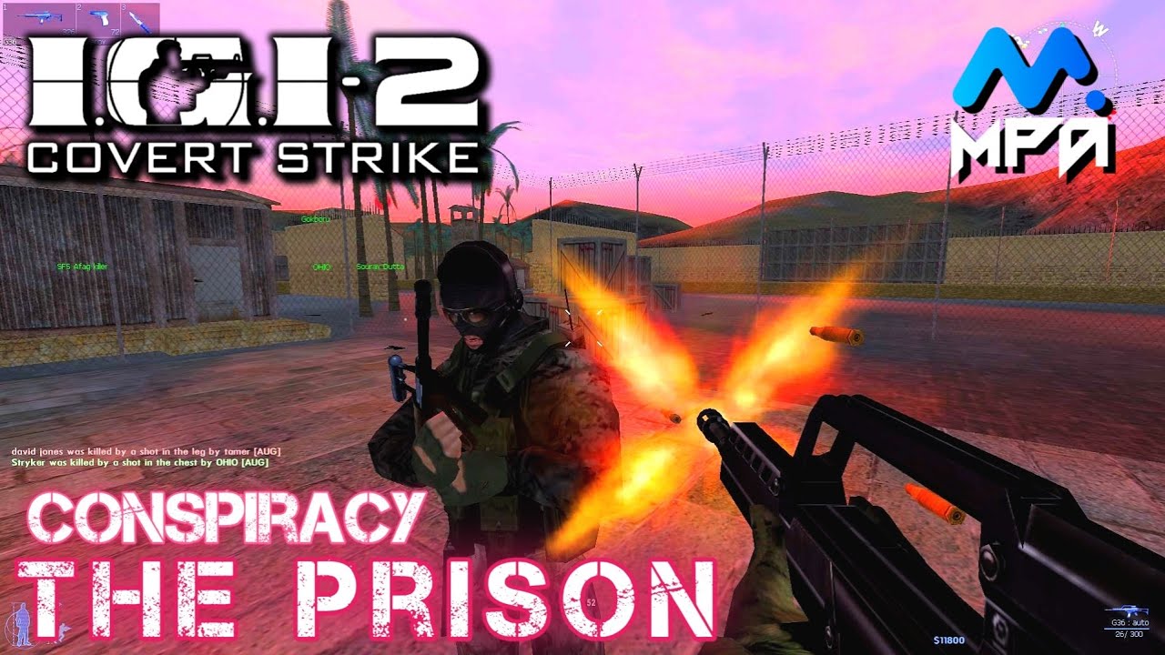 IGI 2 Multiplayer | MPA gameplay | The Prison | Conspiracy