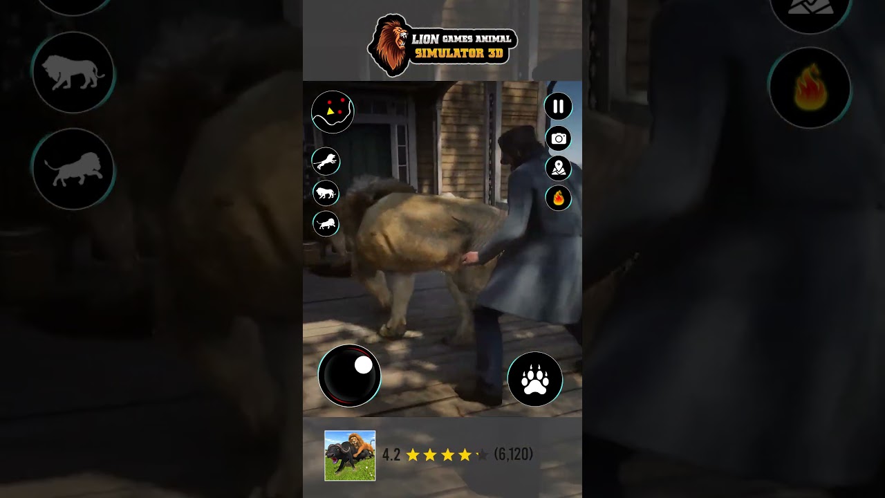 Lion Games Animal Simulator 3D